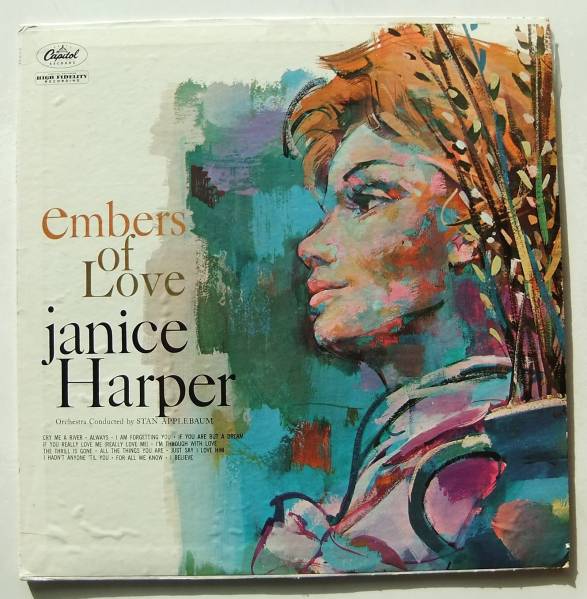 ◆ JANICE HARPER / Embers of Love ◆ Capitol T1337 (color) ◆ W_画像1