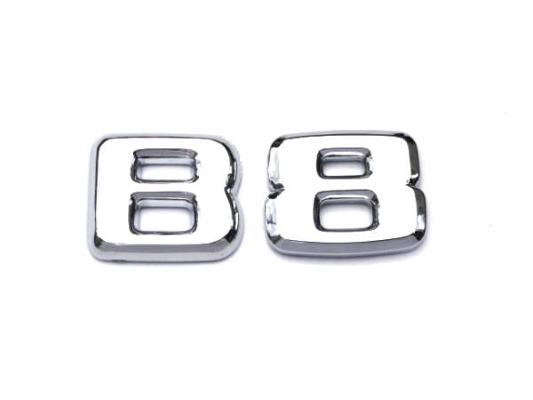 Benz хромированный задний эмблема B8 Brabus specification W212