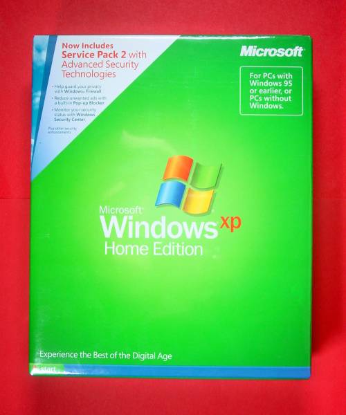 164】 4988648290921 Microsoft Windows XP Home SP2 English 164】 4988648290921 Microsoft Windows XP Home SP2 English