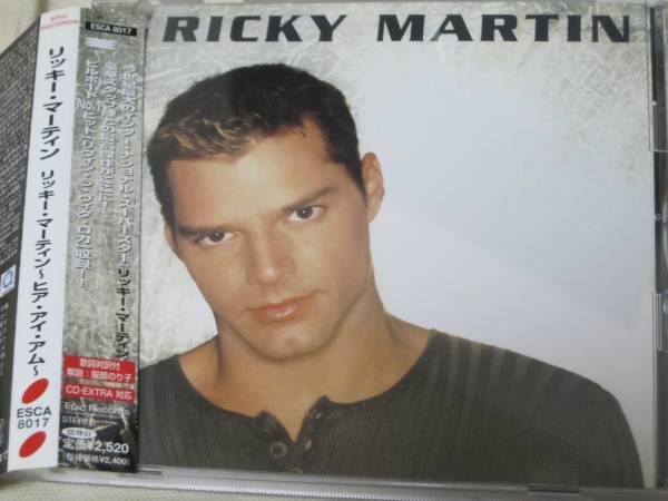 帯付 リッキー?マーティン/ヒア?アイ?アム