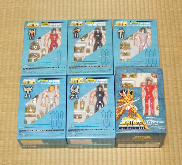 未使用品　聖闘士星矢 DVD-BOX 初回版 全6巻セット_画像2