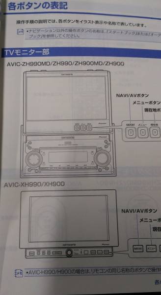 パイオニアナビ カロッツエリアナビ 取扱説明書 HDDナビゲーションマップ TypeⅢ Vol.2 2冊(cè)セット