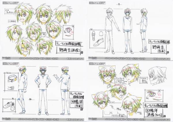 ◆キューティクル探偵因幡 設定資料_画像1