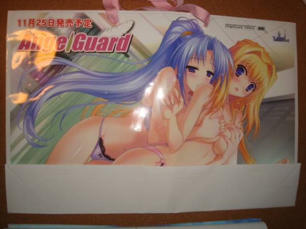 Angel Guard / Athena 美少女ゲームC80紙袋&B2ポスター2種セット_画像2