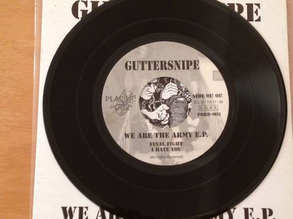 Guttersnipe We Are The Army 7ep 検:oi street punk_画像3