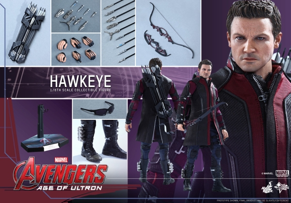  hot игрушки Movie * master-piece [ Avengers |eiji*ob*uruto long ] Hawk I 