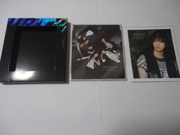 送料無料★KAT-TUN/TO THE LIMIT Web限定 スペシャル盤 カード_画像2