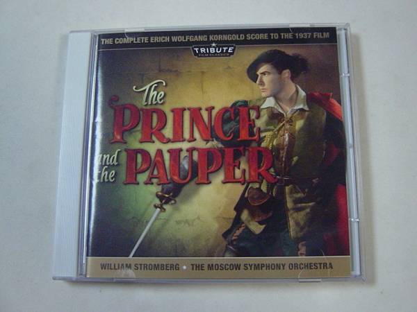 CD THE PRINCE AND THE PAUPER(王子と乞食)サウンドトラック/Erich Wolfgang Korngold