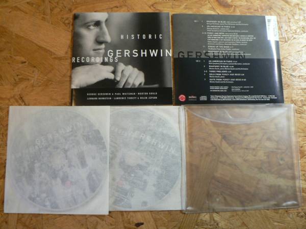 輸入盤2CD Historic Gershwin Recordings/ガーシュウィン_画像3