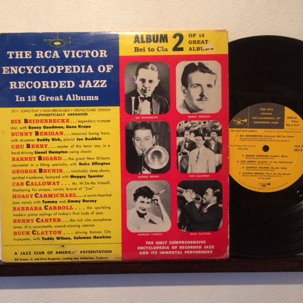 10inch THE RCA VICTOR ENCYCLOPEDIA OF RECORDED JAZZ_画像1