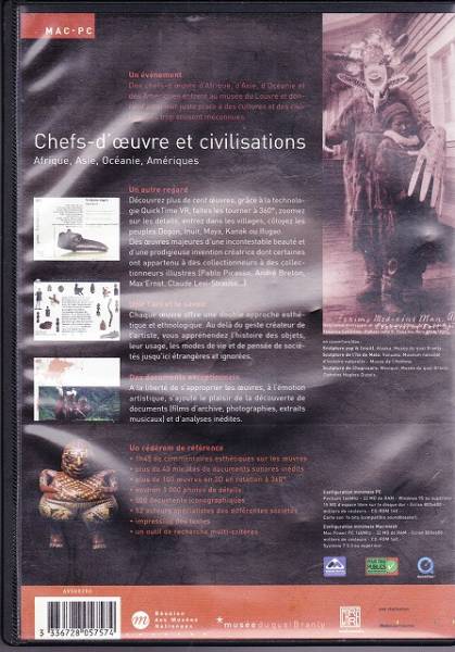Chefs d'oeuvres et civilisations Afrique, Asie, Oceanie, Ame アフリカ、アジア、オセアニア、アメリカの文明の傑作_画像2