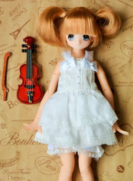 [バイオリン/6.5cmのみ] 1/6ドールサイズ 器 バイオリン 約6.5cm