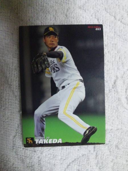  Calbee Professional Baseball chip s2013 1 052 Takeda sho futoshi 