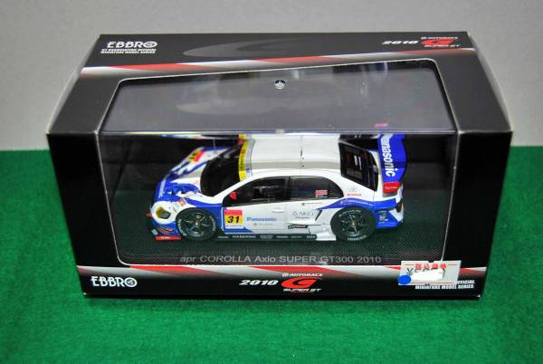 ●●新品1/43　apr COROLLA axio SUPER GT300 2010