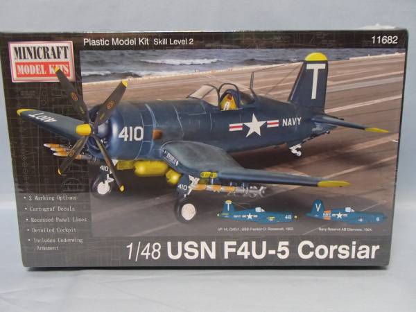 ミニクラフト １/48　アメリカ海軍 F4U-５ コルセア　MC11682