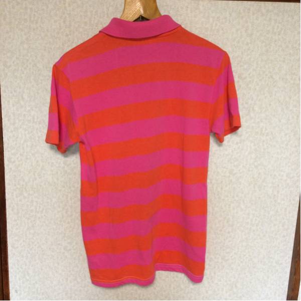 ◆送料無料◆美品 ラコステ LACOSTE 半袖 ポロシャツ M ピンク