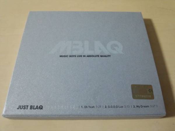 MBLAQ(エムブラック)CD「Just Blaq」韓国K-POP●_画像2