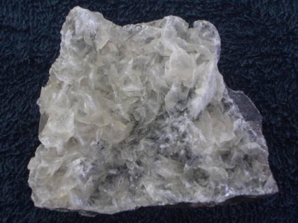 天然石　粒状結晶 クラスター水晶とカルサイトの共生体_画像3