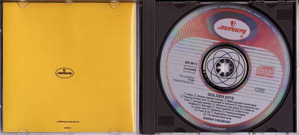 Sarah Vaughan / Golden Hits(CD)_画像2