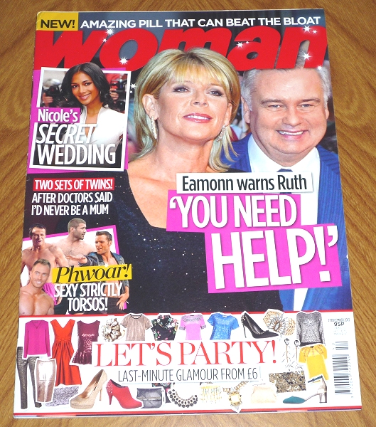 Woman 2013 ブラッドリー・クーパー メアリー・ベリー ハリー・ヒル イギリス 女性誌