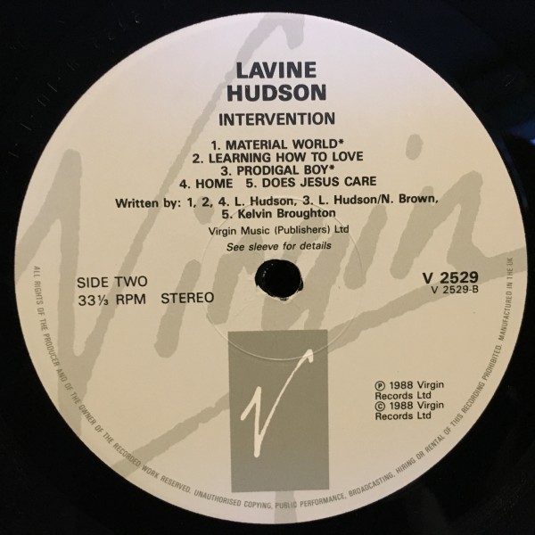 Lavine Hudson / Intervention_画像3