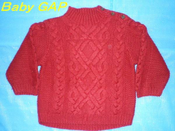 * быстрое решение *BABY GAP свитер 3/ Gap вязаный American Casual *