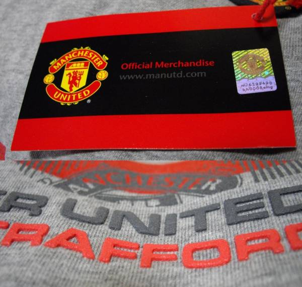 Manchester United MUFC78 Logo Tee Ssize UK輸入 ユナイテッド_画像2