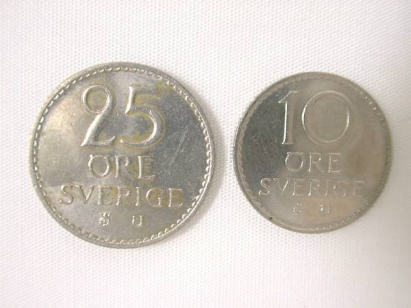 スウェーデン王国 10オーレ 25オーレ 硬貨 コイン 2枚 212 ヨーロッパ 売買されたオークション情報 Yahooの商品情報をアーカイブ公開 オークファン Aucfan Com