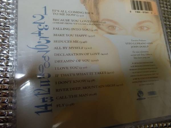 CD CELINE DION FALLING INTO YOU