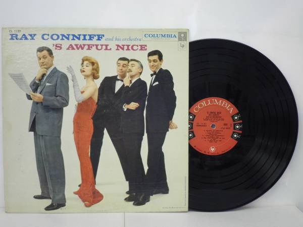 (Easy/Mood) RAY CONNIFF'S AWFUL NICE (LP) US ORIG, MONO (d787)_画像1