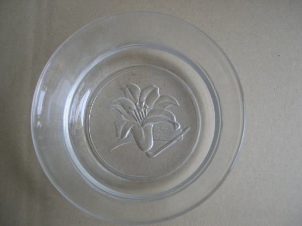 【小鉢】古いガラス製小鉢／径：約12.5㎝／昭和40～50年代以前_画像2