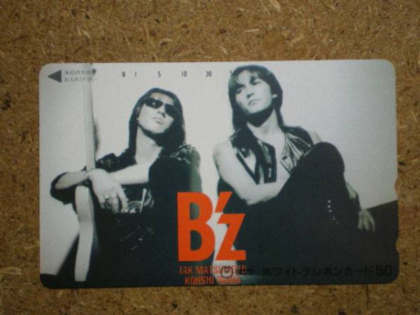 bz・B'z 稲葉浩志 松本孝弘 テレカ a_画像1