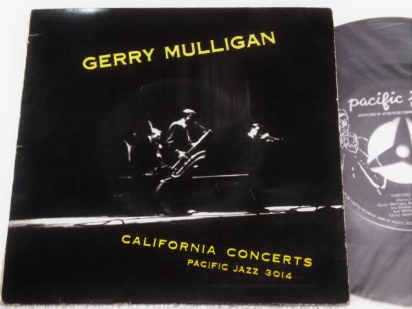 EP　GERRY MULLIGAN Q/CALIFORNIA CONCERTS/PFJ-3014_画像1