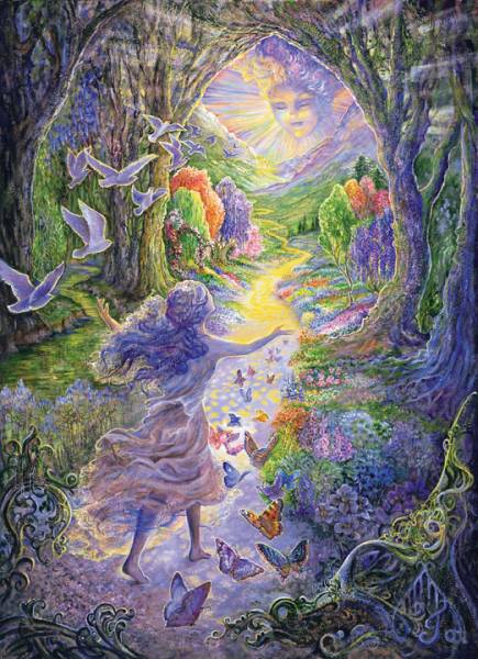 (81220) 1000ピース ジグソーパズル 米国輸入●MAS● 缶パッケージ Josephine Wall:The Calling 呼びだし