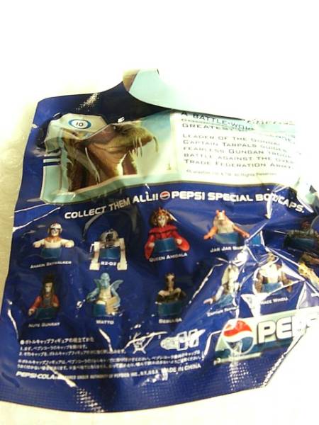 スターウォーズ●ゾ0PEPSI抽選非売品SPボトルキャップstar warsファントム?メナスクローンの攻撃シスの復(fù)讐ルース?ターパルス未開封品