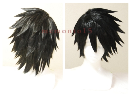 ブラック 黒 耐熱 ショート ウィッグ 弱蟲(chóng)ペダル 新開(kāi)悠人 コスプレ衣裝 セット済 新開(kāi) 悠人 弱ペダ コスプレ