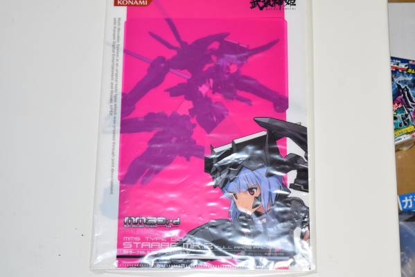[同梱可] コナミ 【武裝神姫 ストラーフ MK.2 フルアームズパッケージ クリアファイル】 新品 未使用 MMS 殘僅