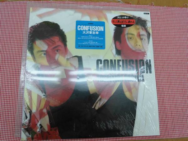 ●LPレコード　大沢誉志幸/CONFUSION_画像1