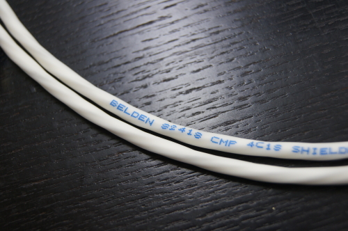 至高のXLRケーブル！「BELDEN82418」 82760の4芯スターカッド版