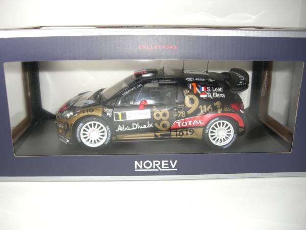 待望☆】 □ノレブ ラリーフランス S.ローブ #1 WRC シトロエンDS3