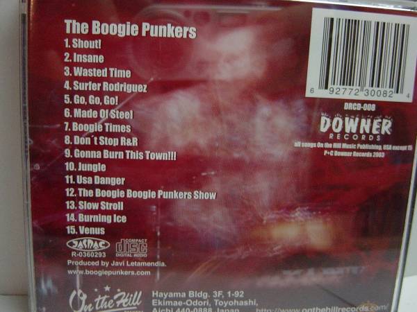 THE BOOGIE PUNKERS 帯付CD サイコビリー ネオロカビリー_画像2