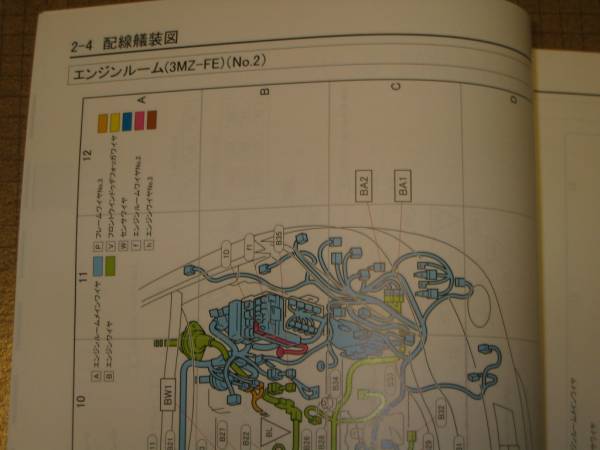 * Harrier Hybrid wiring diagram compilation 2008 year 12 month last version *3MZ-FE engine wiring etc., electric wiring service book 