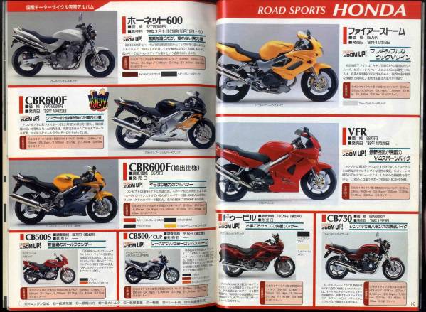 【b6244】国産モーターサイクル完璧アルバム1999-2000 [モータ.._画像2