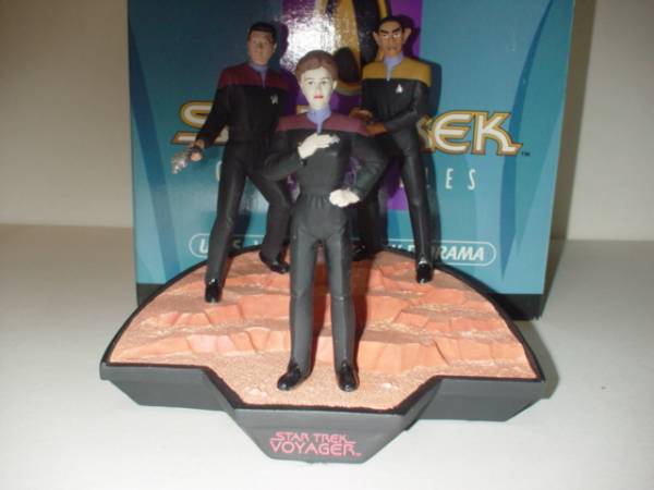 VOY ジオラマ アプローズ社 ジェーンウェイ トゥヴォック　新品