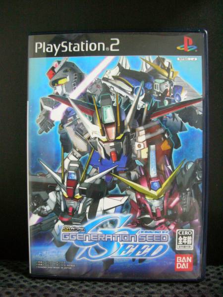 PS2ソフト ＳＤガンダム GGENERATION　SEED_画像1