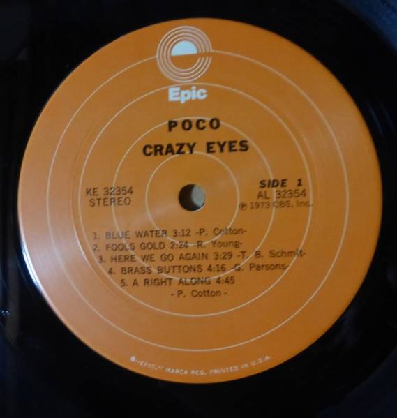 POCO「CRAZY EYES」米ORIG[初回KE規格オレンジEPIC]シュリンク美品_画像3