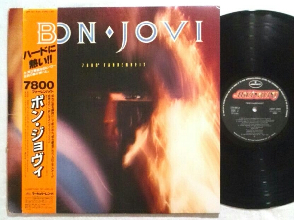 Японская доска LP Bon Jovi/ 7800 Fahrenheit Obar Insert 28pp-1001
