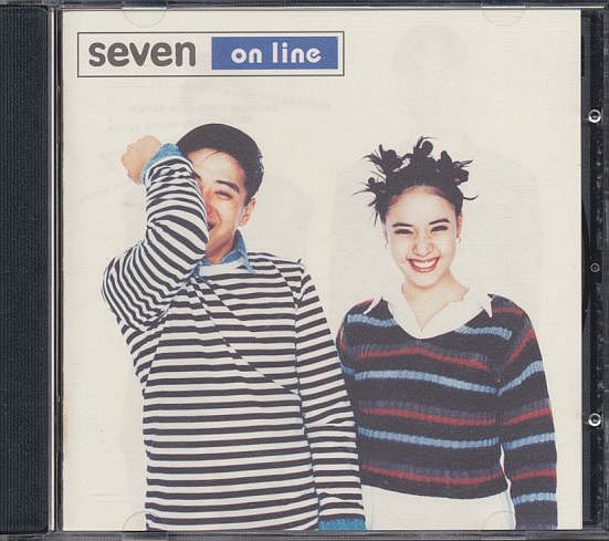 K-POP SEVEN セブン 男女デュオ CD／on line 1996年 韓国盤_画像1