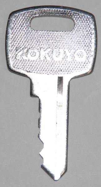日本製 ジャンク セール コクヨ什器 合鍵J512-デスク キャビネ① ワゴン
