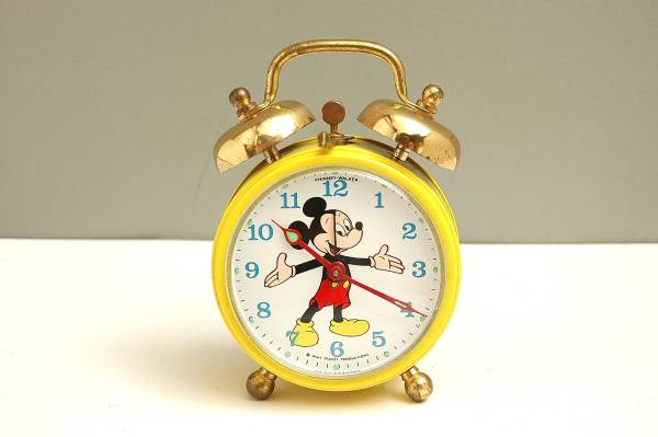 PHINNEY-WALKER● ミッキーマウス 目覚まし時計●ディズニー ミッキーマウス